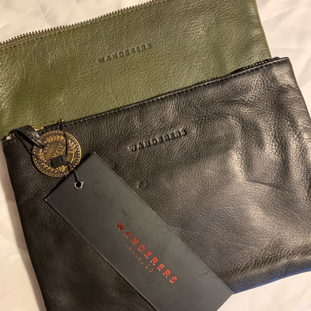 SOLD….Wanderers cosmetic bags